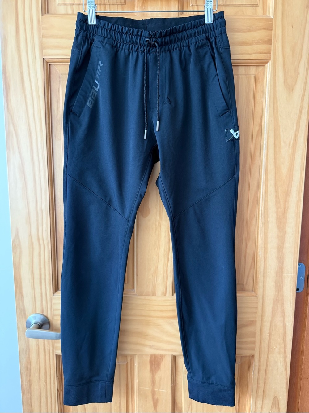 Bauer Men’s Black Athletic Jogger Sweatpants